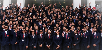 Some of the MBA students of Chandigarh University who received lucrative offers from top MNCs during their campus placements 
