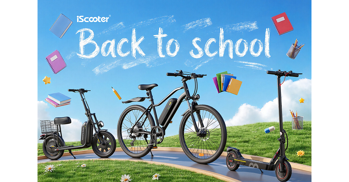 iScooter Launches 45-Day Back-to-School Campaign Across Europe to Support Smarter Student Commuting