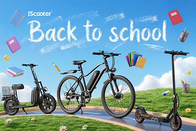 iScooter lance une campagne de rentrée scolaire de 45 jours dans toute l'Europe pour favoriser un déplacement plus intelligent des élèves et des étudiants