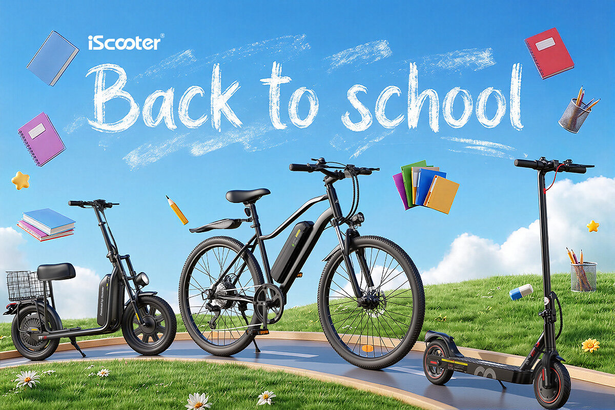 iScooter startet europaweite 45-Tage-Kampagne zum Schul- und Semesterstart, um einen intelligenteren Schul- und Hochschulweg zu fördern