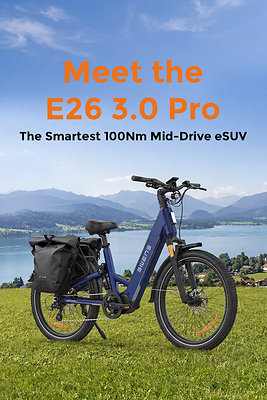ENGWE lance l'E26 3.0 Pro : les performances d'un vélo SUV électrique haut de gamme pour l'utilisation quotidienne