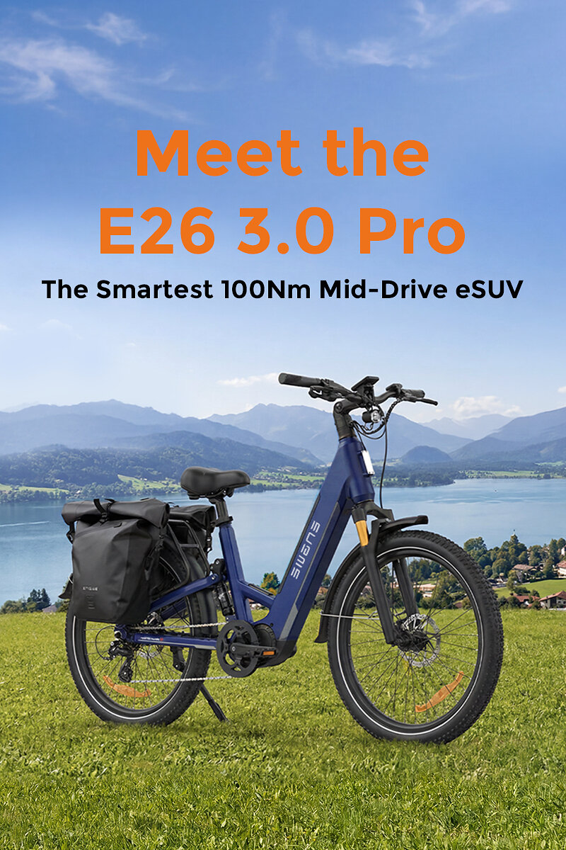 ENGWE lance l'E26 3.0 Pro : les performances d'un vélo SUV électrique haut de gamme pour l'utilisation quotidienne