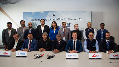The ePlane Company and its strategic partners at the Farnborough International Airshow 2026.