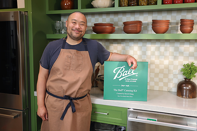 BALL® HOME CANNING AND DAVID CHANG LAUNCH LIMITED-EDITION HOME CANNING KIT TO HELP FIRST-TIME CANNERS DISCOVER THE JOY OF HOME FOOD PRESERVATION