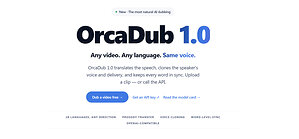 OrcaRouter Launches OrcaDub, a Frontier Speech-to-Speech Video Dubbing Model for Natural Multilingual Localization