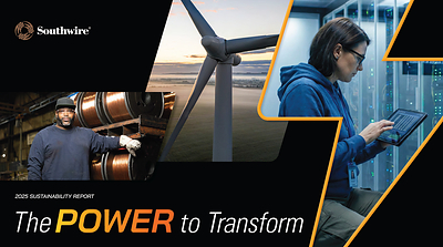 We are pleased to announce the launch of Southwire's 2025 Sustainability Report: The Power to Transform.