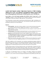 Lundin Gold Reports Further High-Grade Results at FDNS including 108.61 g/t Au over 11.75 Metres; Development Begins Toward FDN East Following Record Drill Result of 236.62 g/t Au over 3.95 Metres