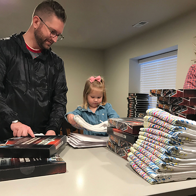 Established in 2017, even the founder's two-year old helped assemble games in their basement. Established in 2017, even the founder's two-year old helped assemble games in their basement.