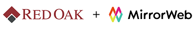 Red Oak + MirrorWeb logo Red Oak + MirrorWeb logo