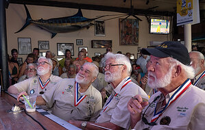 'Young Hemingway' Wins Sloppy Joe's Look-Alike Contest in Key West