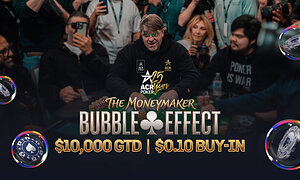 Americas Cardroom's Moneymaker Bubble Effect Arrives on Tuesday