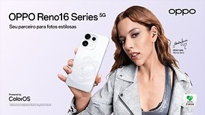 OPPO anuncia Marina Sena como a primeira Reno Girl da marca no Brasil para linha OPPO Reno16