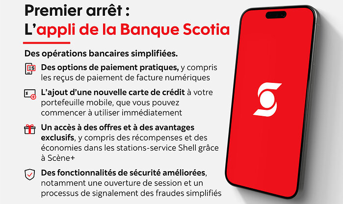 L’ajout d’une nouvelle carte de crédit à votre portefeuille mobile, que vous pouvez commencer à utiliser immédiatement.