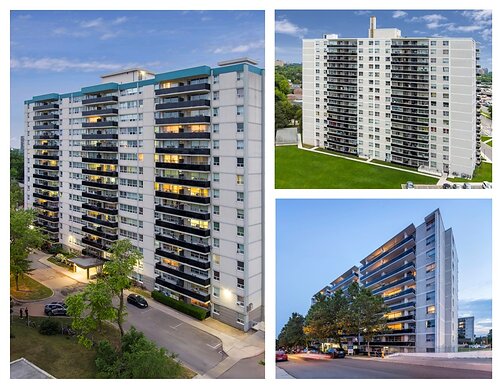 Three newly acquired buildings added to BST Canada's growing real estate portfolio.