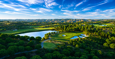 Golf course at Nobu Hotel and Residences Monte Rei, Algarve Golf course at Nobu Hotel and Residences Monte Rei, Algarve
