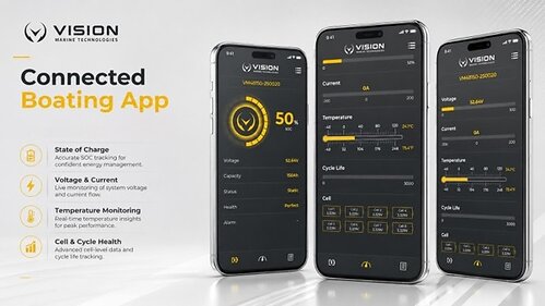 VMAR connected boat app