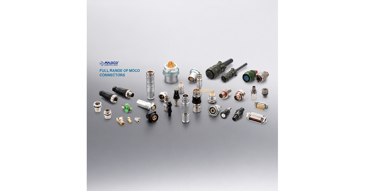 MOCO Connectors Unveils Push Pull Connectors and M Series Circular Connectors for Medical and Industrial Automation