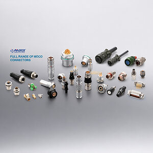 MOCO Connectors Unveils Push Pull Connectors and M Series Circular Connectors for Medical and Industrial Automation
