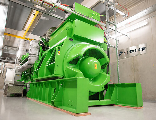Clarke Energy fournira une centrale de trigénération de 4 MW alimentée par les moteurs à gaz Jenbacher d'INNIO. Clarke Energy fournira une centrale de trigénération de 4 MW alimentée par les moteurs à gaz Jenbacher d'INNIO.