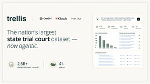 Trellis Expands Agentic Access to the Nation's Largest State Trial Court Dataset Through ChatGPT and Trellis Chat, Building on Its Claude MCP Connector