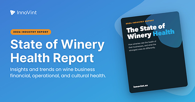 InnoVint's 2026 State of Winery Health Report, the third annual benchmark of how wineries rate the financial, operational, and cultural health of their businesses. Built from 541 winery professionals, it finds that what sets the healthiest wineries apart is how they run the business, and lays out five habits any winery can adopt.