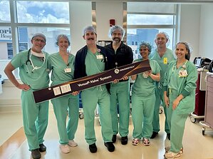 Memorial Regional Hospital and Joe DiMaggio Children's Hospital Among First in the Nation to Implant Novel Pulmonary Valve for Patients with Congenital Heart Disease