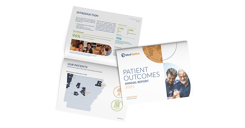 Ideal Option Releases 2025 Patient Outcomes Annual Report, Highlighting Life-Saving Impact Amid Ongoing Opioid Crisis in Arkansas