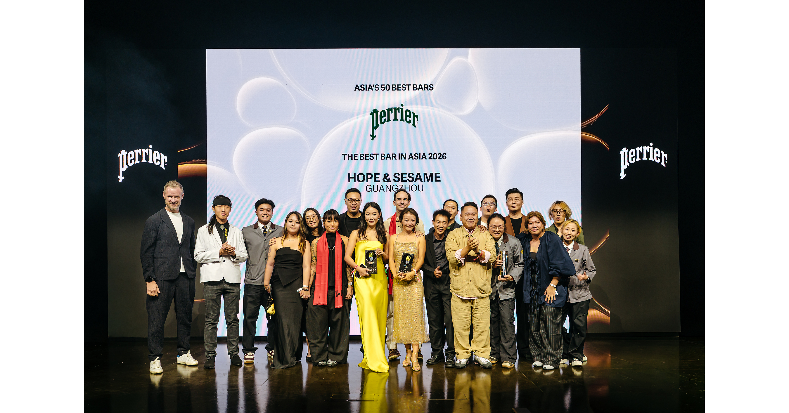 HOPE & SESAME IN GUANGZHOU TAKES THE NO.1 SPOT AT ASIA'S 50 BEST BARS 2026
