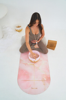TulaBala Rose Quartz Meraki Yoga Mat and Blocks