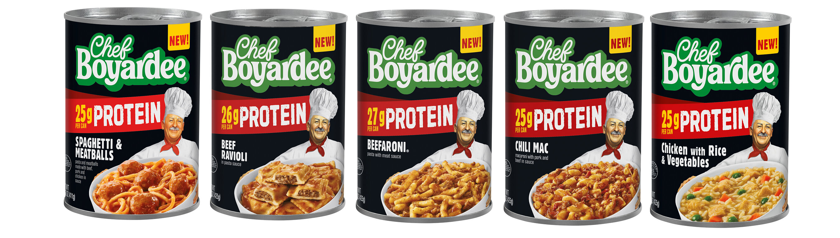 Chef Boyardee Introduces High-Protein Canned Pasta