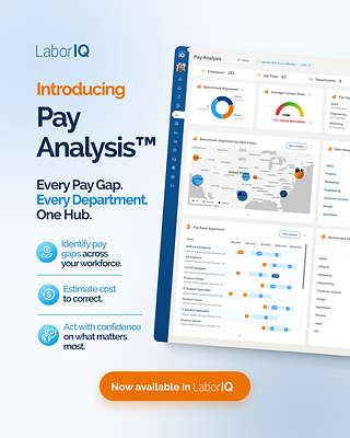 Pay Analysis in LaborIQ