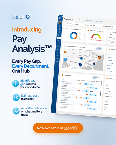 Pay Analysis in LaborIQ Pay Analysis in LaborIQ