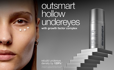 Rebuild Hollow Undereyes by 129%* with Smart Eye Density