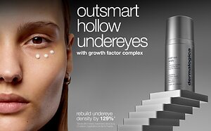 Rebuild Hollow Undereyes by 129%* with Smart Eye Density
