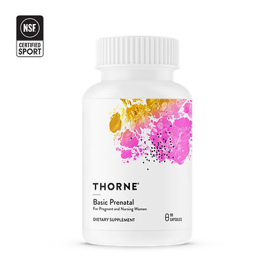 Thorne’s Basic Prenatal Becomes the First Prenatal with a Bioactive Form of Folate to Earn NSF Certified for Sport® Certification