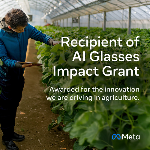 Recipient of AI Glasses Impact Grant Recipient of AI Glasses Impact Grant