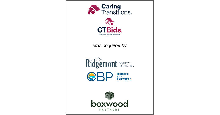 Boxwood Partners Advises Ridgemont Equity Partners, Coogee Bay Partners on Acquisition of Caring Transitions
