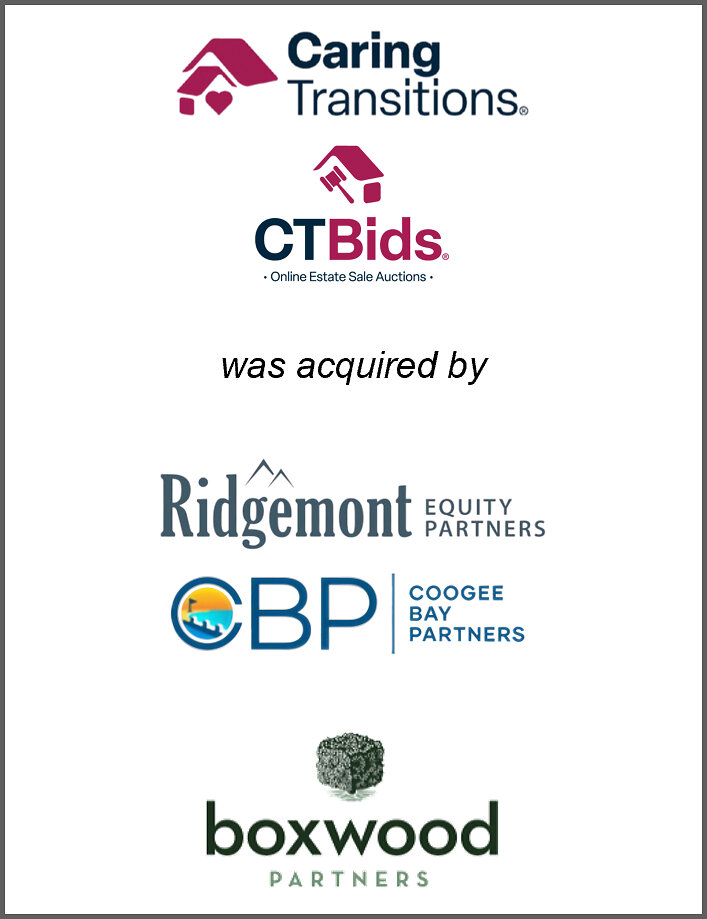 Boxwood Partners Advises Ridgemont Equity Partners, Coogee Bay Partners on Acquisition of Caring Transitions