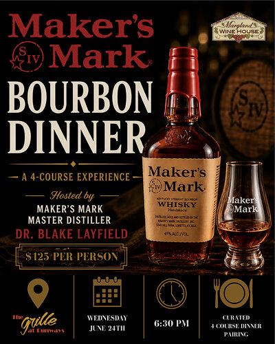 Makers Mark Four-Course Pairing Pairing Dinner, June 24th was a huge success!
