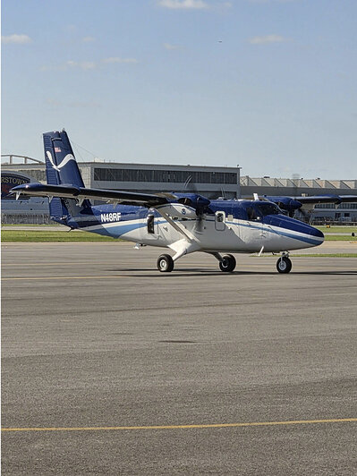 NOAA’s Twin Otter was a welcome visitor, for its two-week scientific mission.