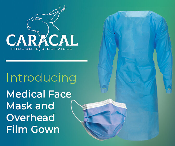 Caracal Launches New Line of PPE Masks and Gowns for Health Care Professionals