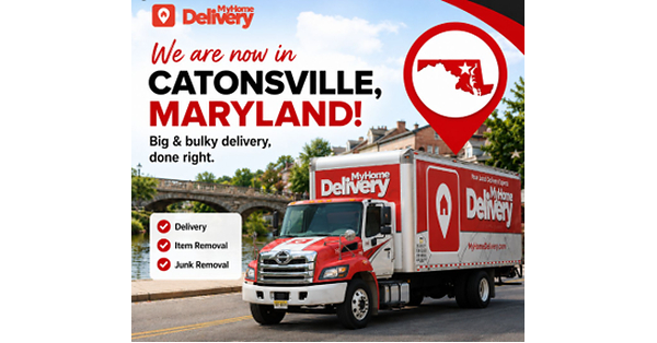 My Home Delivery Expands Delivery Services to Catonsville, Maryland