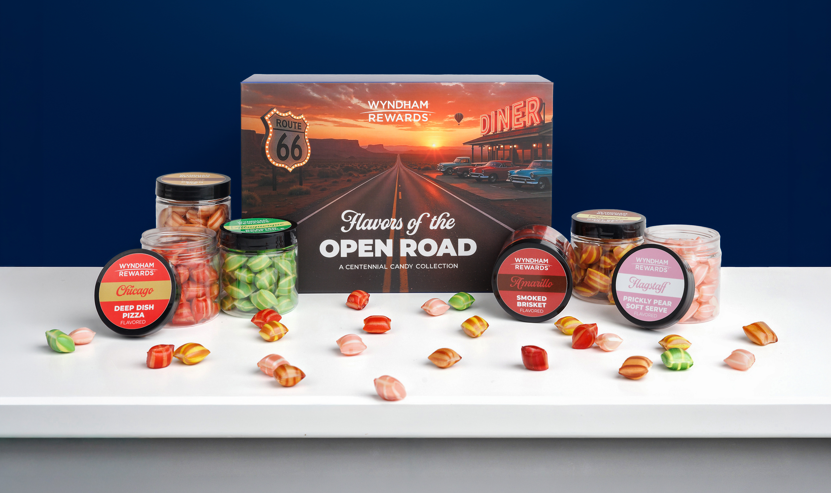 Wyndham Rewards Brings the Flavors of Route 66 to Life with Limited-Edition Candy Collection
