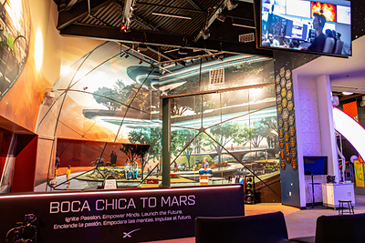Boca Chica to Mars exhibit
