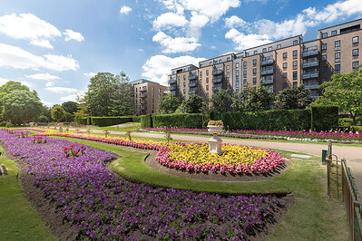 Rendering of The Parklands, a new build-to-rent community under construction in Dartford, Kent.