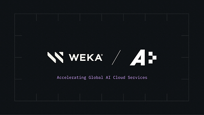 WEKA 與 Andromeda 攜手合作，為全球規模的 AI 工作負載提供強大動力