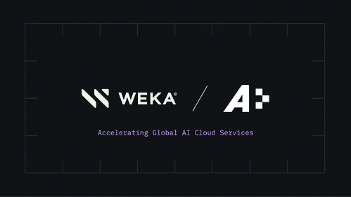 WEKA and Andromeda: powering AI teams building at the frontier