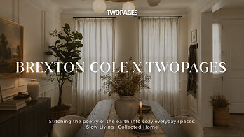 Brexton Cole X TWOPAGES Co-Designed Collection Brexton Cole X TWOPAGES Co-Designed Collection