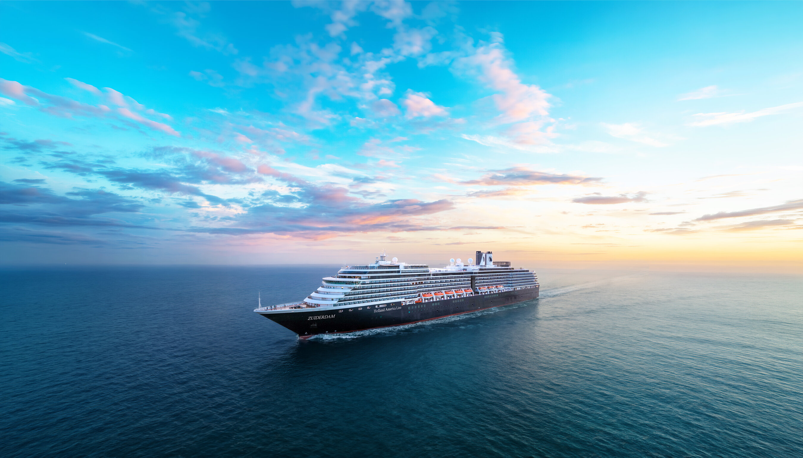 Bookings Open for Zuiderdam's First Europe Voyages Following Holland America Evolution