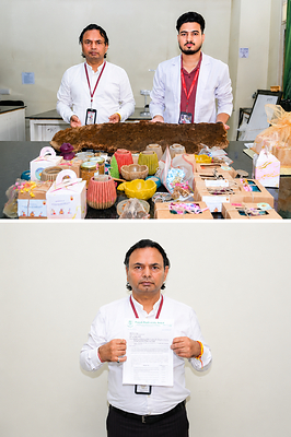 Chandigarh University professor Prof Dr L.K. Attri while explaining ‘Wild Bee Programme’; aimed to create jobs, entrepreneurs